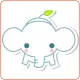 cute kawaii elephant