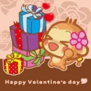 cute kawaii yoyocici happy valentine's day