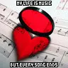 my lifes a song
