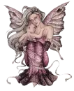 Fairy with baby