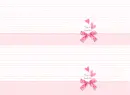Pink bow
