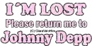 Johnny Depp - Im Lost pink xD