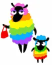 Rainbow Sheep