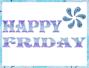 Happy Friday with Transparent Background