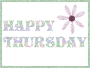 Happy Thursday with Transparent Background