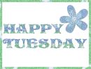 Happy Tuesday with Transparent Background
