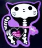 cat with heart