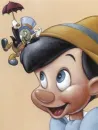 Pinocchio and Jiminy