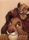 Simba and Mufasa