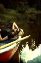Girl on a Boat