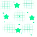green stars