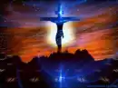 FIRE HEAVEN'S CROSS, RED AND BLUE
