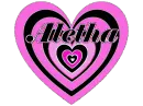 Aletha (Big pink heart)