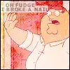 peter broke a niail :o
