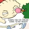 stewie and ice cream
