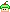 Green Mini Cupcake