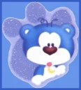 Cute Blue Bear