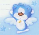 Cute Blue Bear