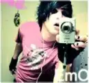 Emo boy with camera 