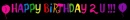 Happy Birthday