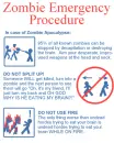 zombie emergency procedure