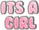 its a girl