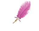 Bria - Feather Pen Dark Pink
