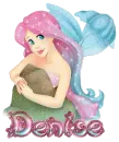 Denise - Pink Mermaid Sparkle