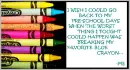 my favorite blue crayon....