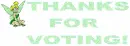 Thanks for Voting Tinkerbell
