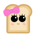 kawaii toast