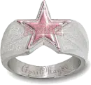dallas cowboys pink star ring april