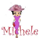 Michele, with Betty Boop
