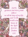 pink cross - scripture