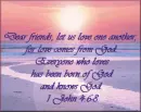 Dear friends - scripture