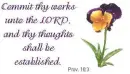 commit thy works - scripture