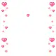 cute hearts (orange and pink)