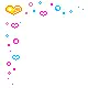 colorful hearts