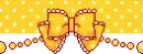 yellow bow