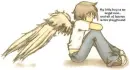 Little boy angel