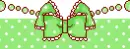 green bow