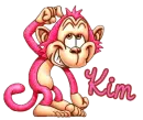 pink monkey kim