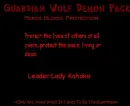 Guardian Wolf Demon Pack