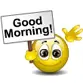 good morning!