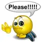 please