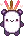 kawaii purple panda