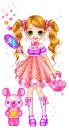 candy bar DOLL