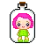 girl is in the bottle