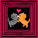kitten is inlove
