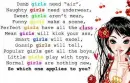 girly quote